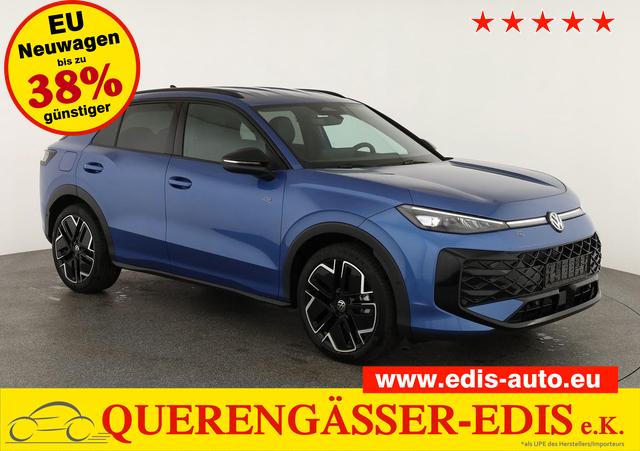 Volkswagen T-Roc - 1.5 eTSI 110 kW R-Line DSG Black, AHK, IQ.Light, Kamera, el. Klappe, 19-Zoll
