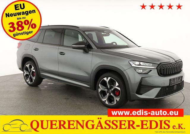 Skoda Kodiaq - 2.0 TSI 195 kW 4x4 RS DSG RS, AHK, Navi, Matrix, Canton, Side, FS-beheizbar, el. Klappe, Kamera, 20-Zoll, 5 J.-Garantie