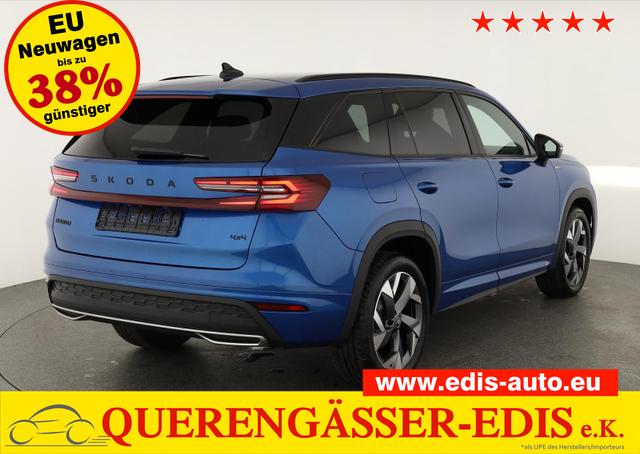 Skoda Kodiaq - 2.0 TDI 142 kW 4x4 Sportline DSG Sportline, AHK, Navi, Matrix, el. Klappe, Side, 19-Zoll, 4-J Garantie