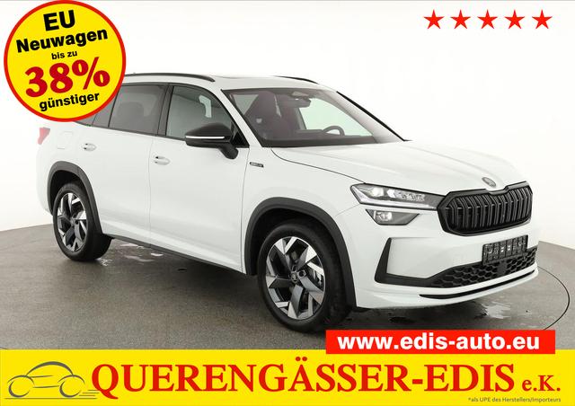 Skoda Kodiaq - 2.0 TSI 150 kW 4x4 Sportline DSG Sportline, Pano, AHK, Navi, Matrix, Canton, Side, FS-beheizbar, el. Klappe, Kamera, 19-Zoll, 5 J.-Garantie