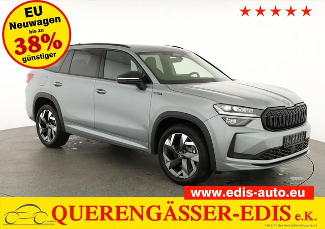 Skoda Kodiaq - 2.0 TDI 142 kW 4x4 Sportline DSG Sportline, AHK, Navi, Matrix, Canton, Side, FS-beheizbar, el-Klappe, Kamera, 19-Zoll, 5 J.-Garantie