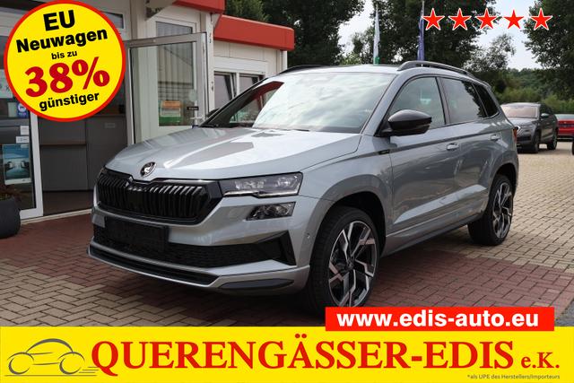 Skoda Karoq - 1.5TSI DSG "Sportline" *Matrix*Navi*Kessy+el.HK*AHK*LKH*FSH*SHZ v+h*