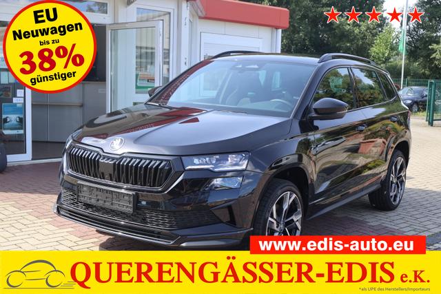 Skoda Karoq - 1.5TSI DSG "Sportline" *Matrix*Navi*Kessy+el.HK*AHK*LKH*FSH*SHZ v+h*