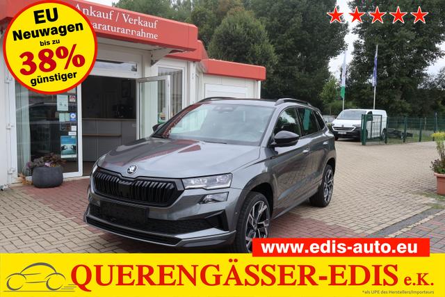 Skoda Karoq - 1.5TSI DSG "Sportline" *Matrix*Navi*Kessy+el.HK*AHK*LKH*FSH*SHZ v+h*