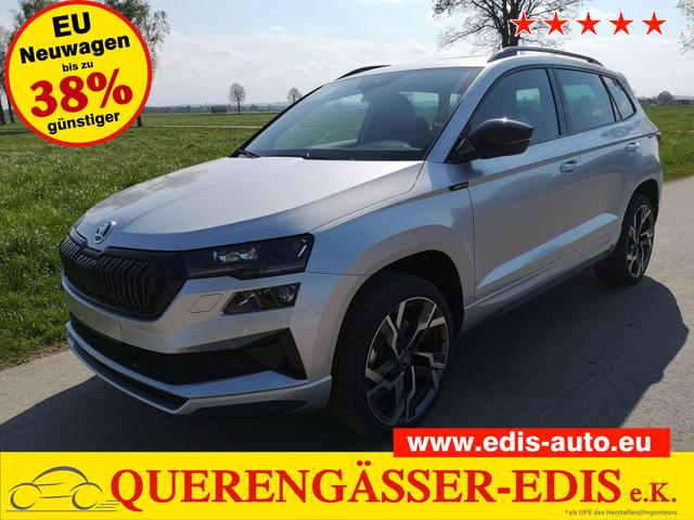 Skoda Karoq - Sportline 2.0TDI DSG AHK Matrix Pano Sound Leder 19 Zoll