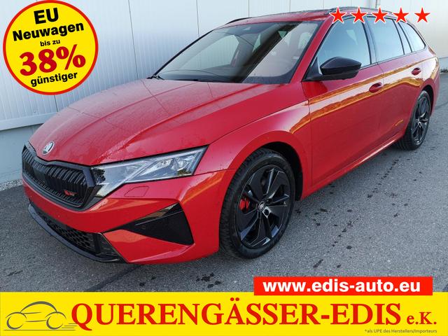 Skoda Octavia Combi - 2.0 TSI 195 kW RS Kombi 2.0TSI Pano Matrix Area AHK Sound GV5