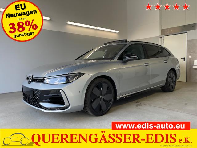 Volkswagen Passat Variant - R-Line 265PS 4M Stdhz+Leder+AHK+DCC+Pano+Harman+Alu19+IQ.Drive+Black+HUD