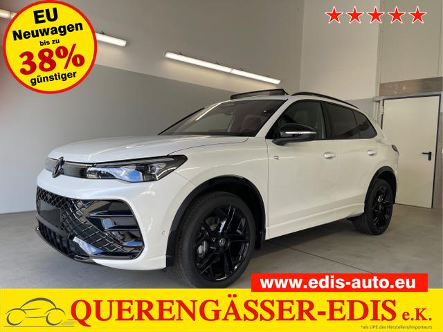Volkswagen Tiguan - R-Line 193PS TDI 4M Black+AHK+Stdhz+360°+Leder+IQ.Light+Drive+HUD+Harman+Pano