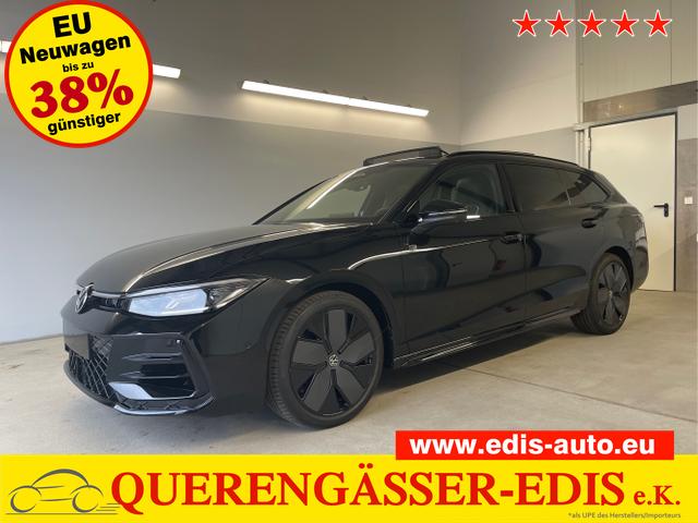 Volkswagen Passat Variant - R-Line 265PS 4M Stdhz+Leder+AHK+DCC+Pano+Harman+Alu19+IQ.Drive+Black+HUD