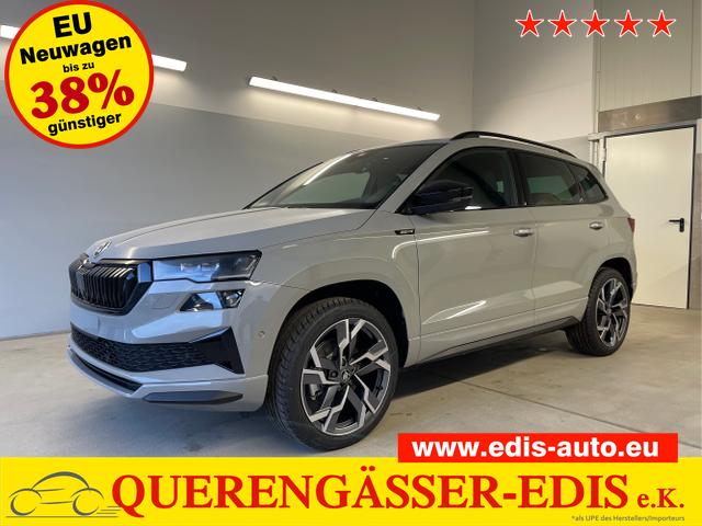 Skoda / Karoq / Grau / / / TSI 4x4 360°+19 Zoll+Navi+AHK+360°+ACC+Frontscheibe beheizbar+Travel Assist