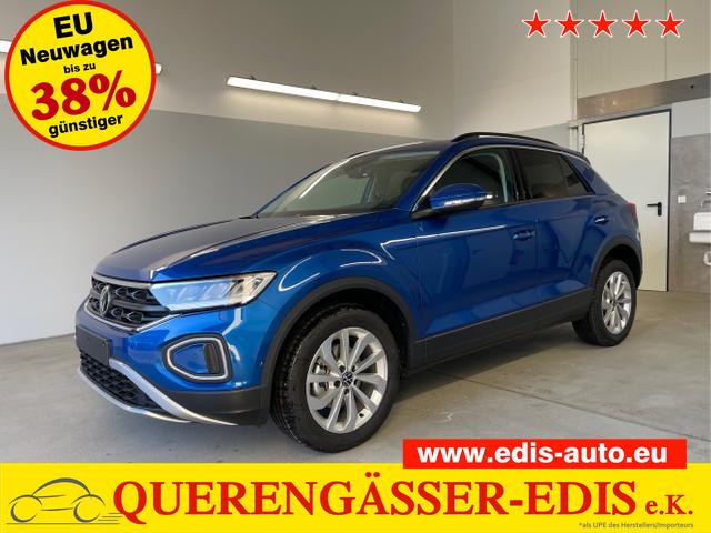 Volkswagen T-Roc - LIFE 150PS AHK+Keyless+Kamera+ACC+Sitzheiz+Climatronic+Alu17