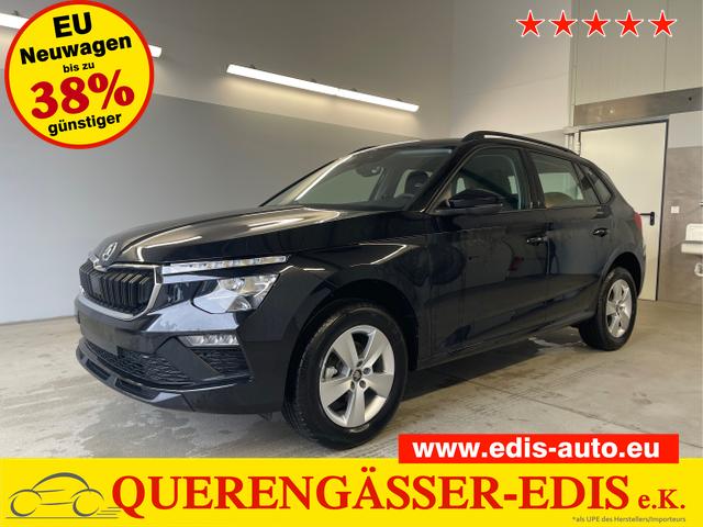 Skoda / KAMIQ / Schwarz / / / 115PS DSG AHK+16 Zoll Alu+Sitzheizung+App-Connect+GVL