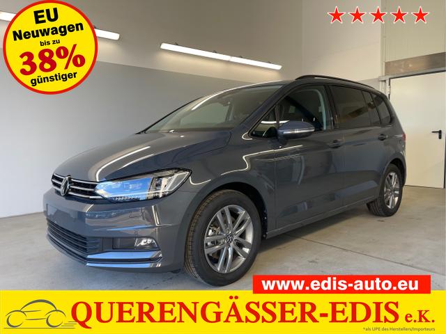Volkswagen / Touran / Grau / / / 1.5 TSI DSG 7Sitz+AHK+IQ.Light+Kamera+Navi+eHeck+Keyless+Sitzheiz