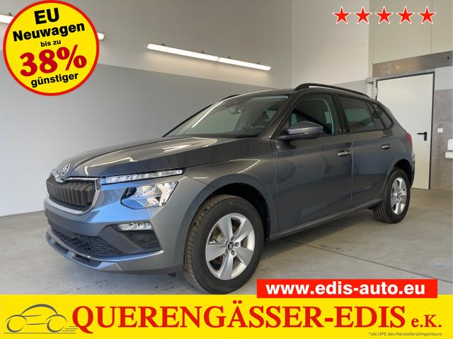 Skoda / KAMIQ / Grau / / / 115PS DSG AHK+Kamera+Kessy+PDC+Winterpaket+Alu16+GVL