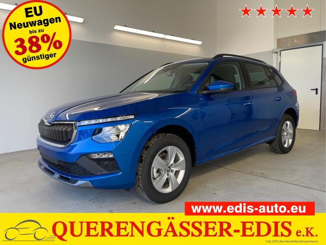 Skoda / KAMIQ / Blau / / / 115PS DSG AHK+Kamera+Kessy+PDC+Winterpaket+Alu16+GVL