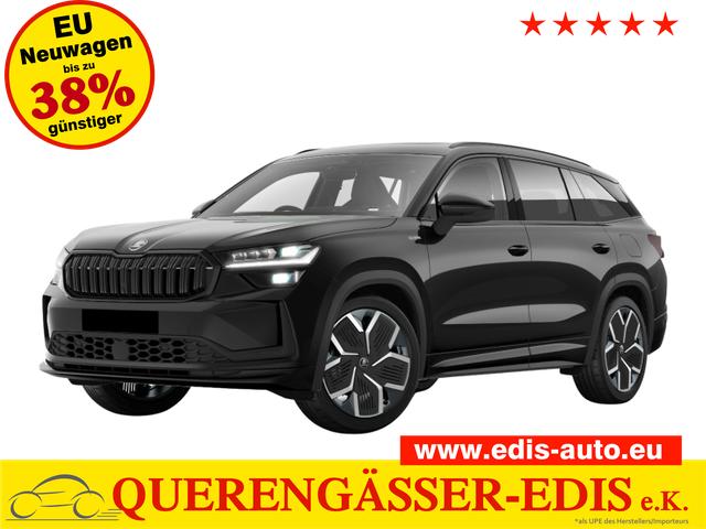 Skoda Kodiaq Sportline 193PS TDI 4x4 7Sitze+AHK+HUD+Pano+360&deg;+GV5+Navi+CANTON+Alu20 