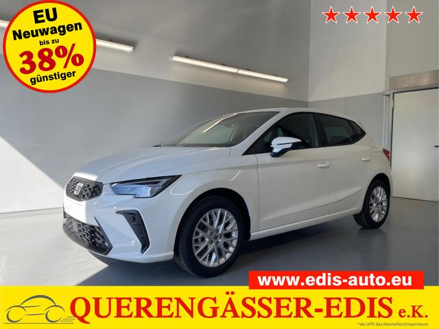 Seat Ibiza - Style 80PS Voll-LED+Kessy+PDC+Alarm+Sitzheizung+Kamera+App-Connect
