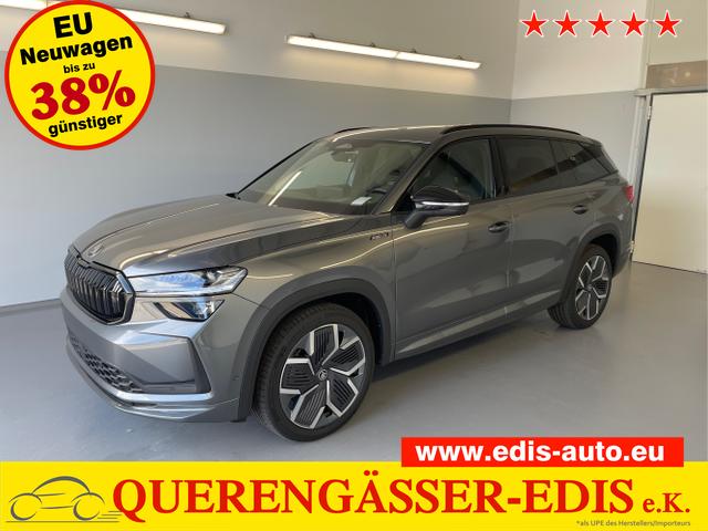 Skoda Kodiaq - Sportline 193PS TDI 4x4 7Sitze+AHK+HUD+Pano+360&deg;+GV5+Navi+CANTON+Alu20