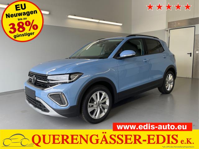 Volkswagen T-Cross - LIFE 115PS DSG AHK+Navi+Matrix+Kamera+Parklenk+Alu17+App-Connect