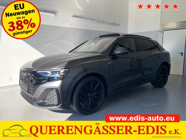 Audi Q8 - 50 TDI quattro S line+HUD+AHK+Raute+Alu23+OLED+Pano+Massage+Standheiz+Black+GV5