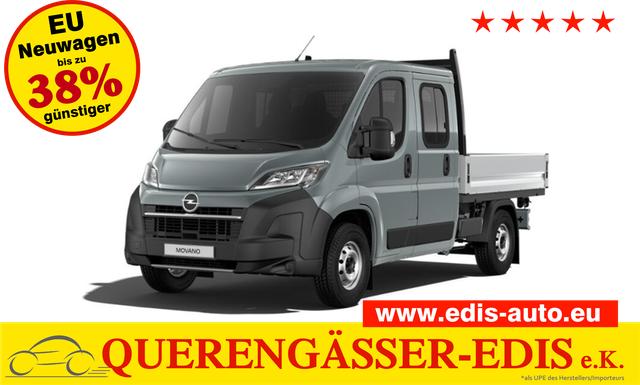 Opel Movano - Pritschenwagen Doppelkabine L3 3.5t verstärkt 2.2 BlueHDi 180 8-