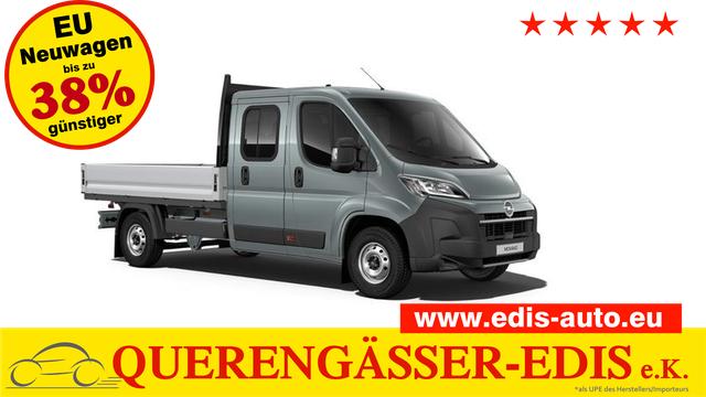 Opel Movano - Pritschenwagen Doppelkabine L3 3.5t verstärkt 2.2 BlueHDi 140 6-