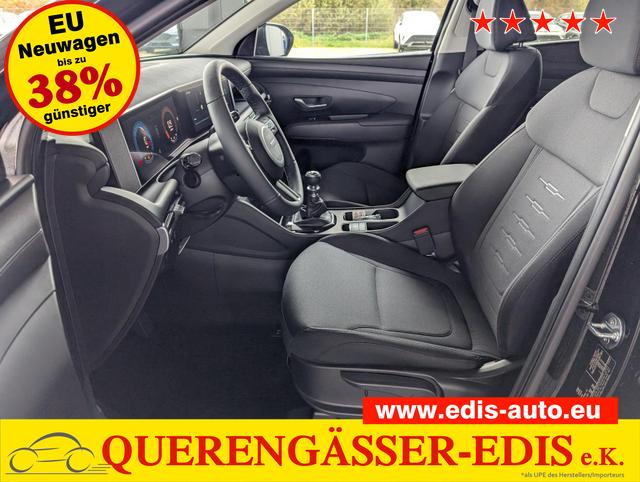 Hyundai TUCSON - NX4 GO 1,6 T-GDi 2WD 6MT 160 PS / Sitz + Lenkradheizung LED-Scheinw./ Navi Einparkhilfe V+H mit Kamera