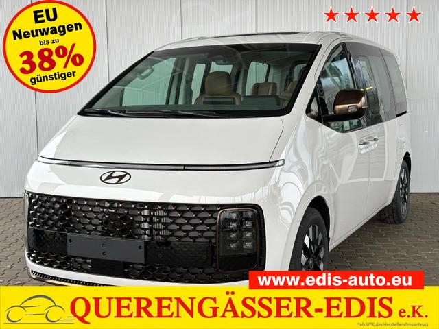 Hyundai Staria - Luxury 1.6 T-GDi HEV 2WD 7-Sitzer / ACC 360° Kam. Pano 4x Shz Elek. Klappe + Schiebetür *Frei Haus geliefert, ab der 2. Bestellung*