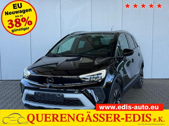 Opel Crossland - 1.2 Turbo 110PS 6MT Elegance / Navi Panoramadach Klimaautom./ PDC v+h LED ALU16