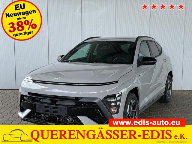 Hyundai KONA - N-Line 1.6 T-GDI 6MT / Navi PDC V. & Hi. m. Kamera LED Alu18 Sitz Lenkr.Heiz.