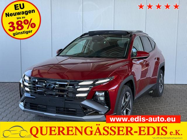 Hyundai TUCSON - E-Motion 1.6 T-GDI 2WD / Panoramadach Sitz + Lenkradheizung LED Navi PDC V&H Kamera Alu 18"