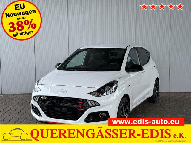Hyundai i10 - 1.0 T-GDI 90 PS 5MT N Line 5 Sitzer / Navi Sitz + Lenkradheizung Klimaautomatik Einparkhilfe H Kamera