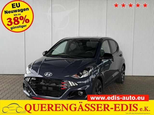Hyundai i10 - 1.0 T-GDI 90 PS 5MT N Line 5 Sitzer / Navi Sitz + Lenkradheizung Klimaautomatik Einparkhilfe H Kamera