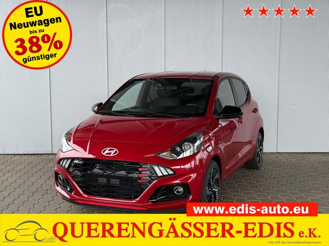 Hyundai i10 - 1.0 T-GDI 90 PS 5MT N Line 5 Sitzer / Navi Sitz + Lenkradheizung Klimaautomatik Einparkhilfe H Kamera