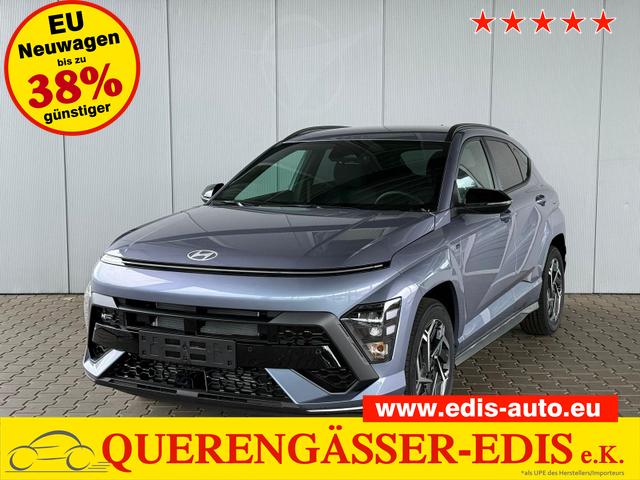 Hyundai KONA - N-Line 1.6 T-GDI 6MT / Navi PDC V. & Hi. m. Kamera LED Alu18 Sitz Lenkr.Heiz.