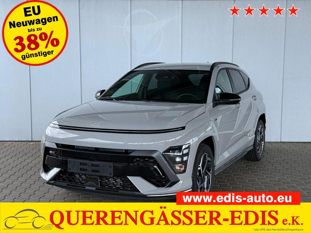 Hyundai KONA - N-Line 1.6 T-GDI 2WD DCT / Navi SHZ PDC V&H + Kamera LED Keyless Alu 18" "Frei Haus ab der 2. Bestellung"