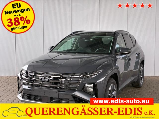 Hyundai TUCSON - E-Motion 1.6 T-GDI 2WD 48V DCT / Panoramadach ACC Sitz + Lenkradheizung LED Navi PDC V&H Kamera Alu 18"