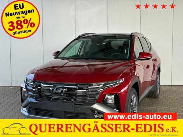 Hyundai TUCSON - E-Motion 1.6 T-GDI 2WD 48V DCT / Panoramadach ACC Sitz + Lenkradheizung LED Navi PDC V&H Kamera Alu 18"