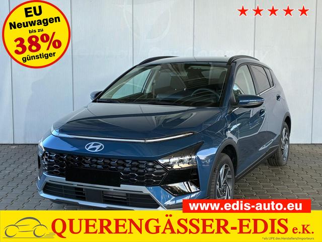 Hyundai BAYON - Premium 1.2 MPI / Navi Sitz + Lenkradheizung Rückfahrkamera Tempomat Klimaautomatik Alu 16"
