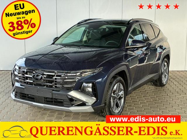 Hyundai TUCSON - E-Motion 1.6 T-GDI 2WD 48V DCT / Panoramadach ACC Sitz + Lenkradheizung LED Navi PDC V&H Kamera Alu 18"