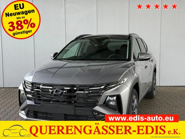 Hyundai TUCSON - E-Motion 1.6 T-GDI 2WD 48V DCT / Panoramadach ACC Sitz + Lenkradheizung LED Navi PDC V&H Kamera Alu 18"