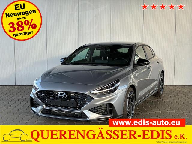 Hyundai i30 Fastback - N-Line 1.5 T-GDI 7-DCT / ACC Sitz + Lenkradheizung LED PDC V&H Kamera Alu 18"