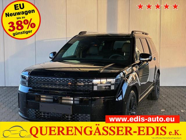 Hyundai SANTA FE - PHEV Black Line 4WD 7-Sitzer / 4x Shz + Sitzbel&uuml;ftung ACC Head-Up 360&deg; Kam. Leder Alu 20"