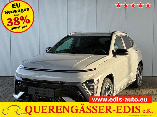 Hyundai KONA - 1,6 T-GDI DCT N-Line / LED ACC Navi Klimaaut. Sitz + Lenkradheizung Alu 18"