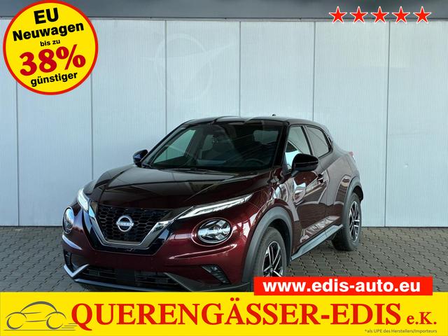 Nissan Juke N-Connecta+ 2WD MT / Sitz + Lenkradheizung Tempomat Teilleder LED Alu 17" 