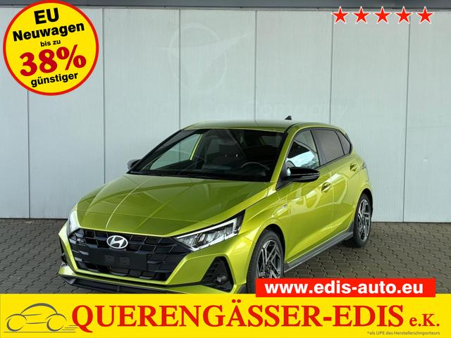 Hyundai i20 1.2 MPI N-Line / LED Tempomat Navi R&uuml;ckfahrkamera Alu 17" 