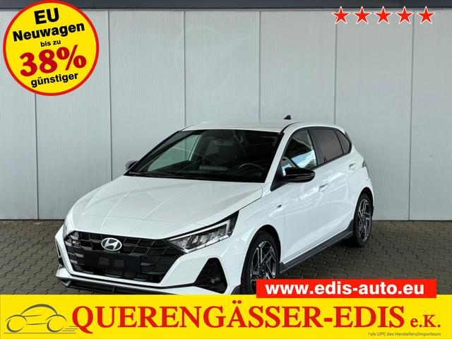 Hyundai i20 1.2 MPI N-Line / LED Tempomat Navi R&uuml;ckfahrkamera Alu 17" 