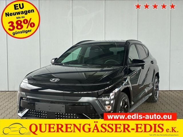 Hyundai KONA Elektro - N-Line 64,8 kWh / Bose ACC PDC V&H + Kamera Keyless Sitz Lenkradheiz. LED Alu 19"