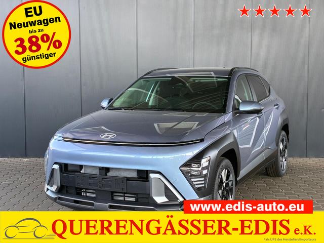 Hyundai KONA - Comfort Plus 1.0 T-GDI 2WD / Navi Keyless 360&deg; Kam./ Sitz + Lenkradheiz. LED Alu 18"