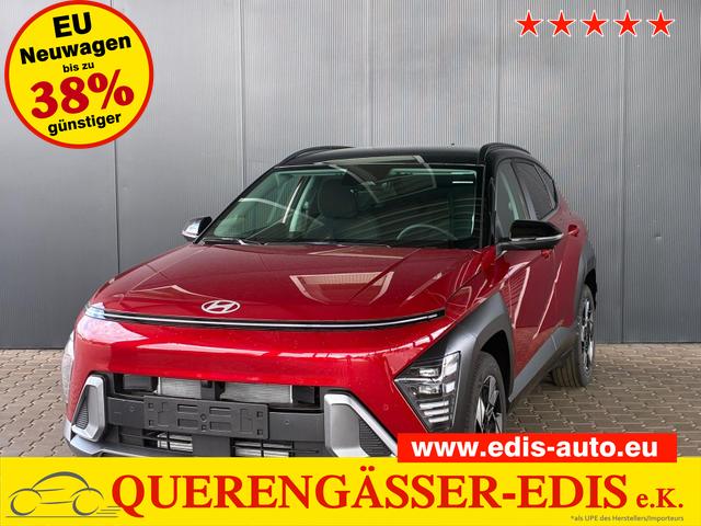 Hyundai KONA - Comfort Plus 1.0 T-GDI 2WD / Navi Keyless 360&deg; Kam./ Sitz + Lenkradheiz. LED Alu 18"